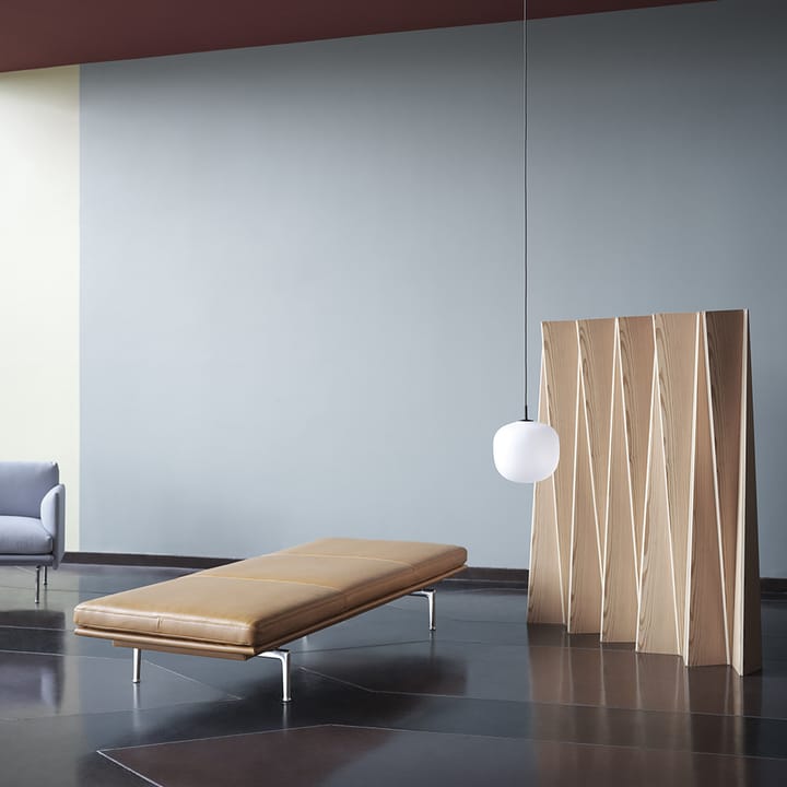 Ξαπλώστρα Outline, Vidar 554-Αλουμίνιο Muuto