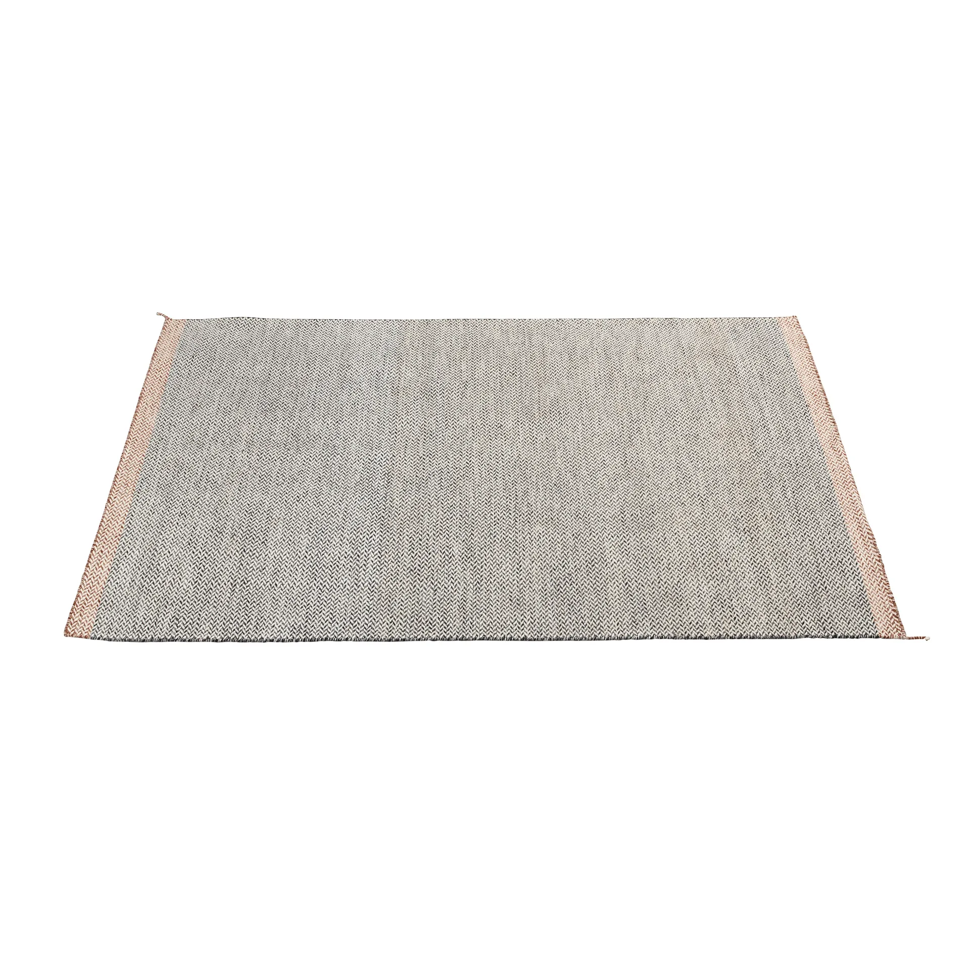 Ply μάλλινο χαλί 170x240 cm, Μαύρο-λευκό Muuto