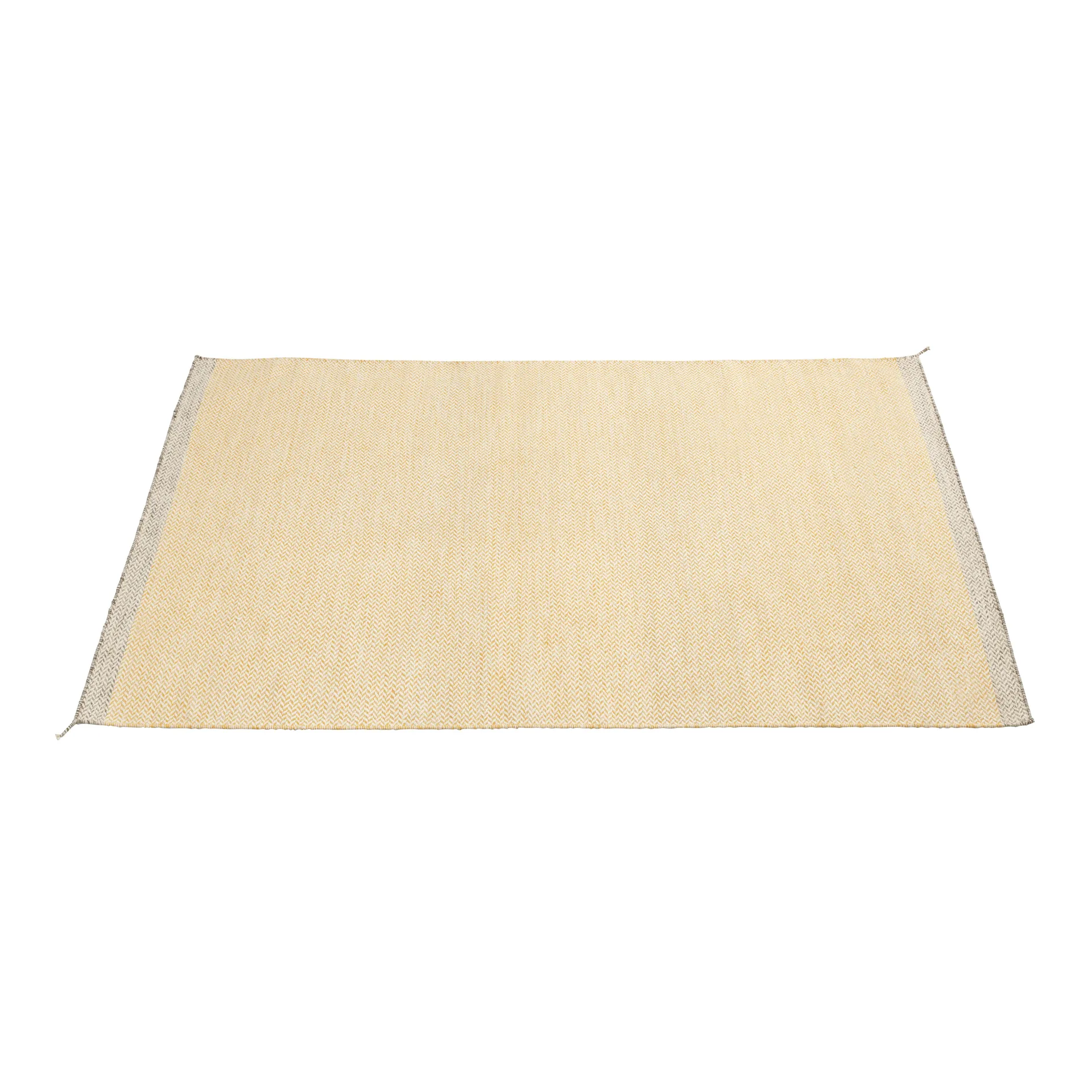 Ply μάλλινο χαλί 170x240 cm, κίτρινο Muuto