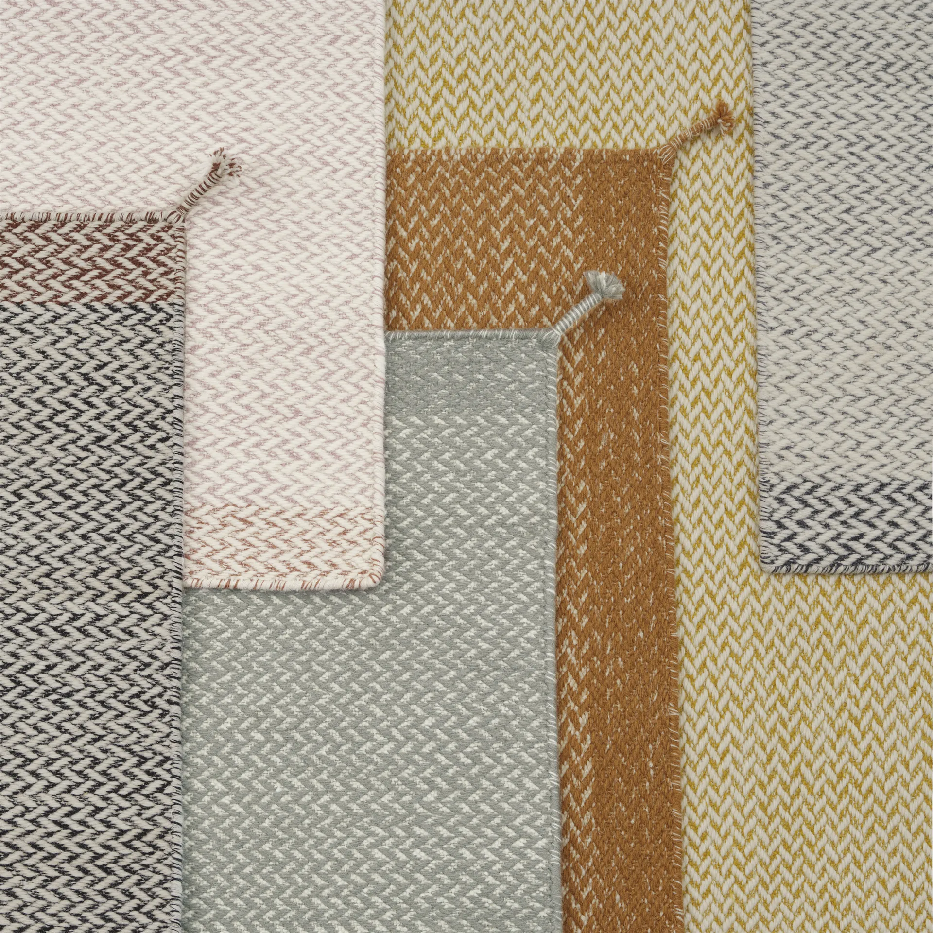 Ply μάλλινο χαλί 200x300 cm, Grey Muuto