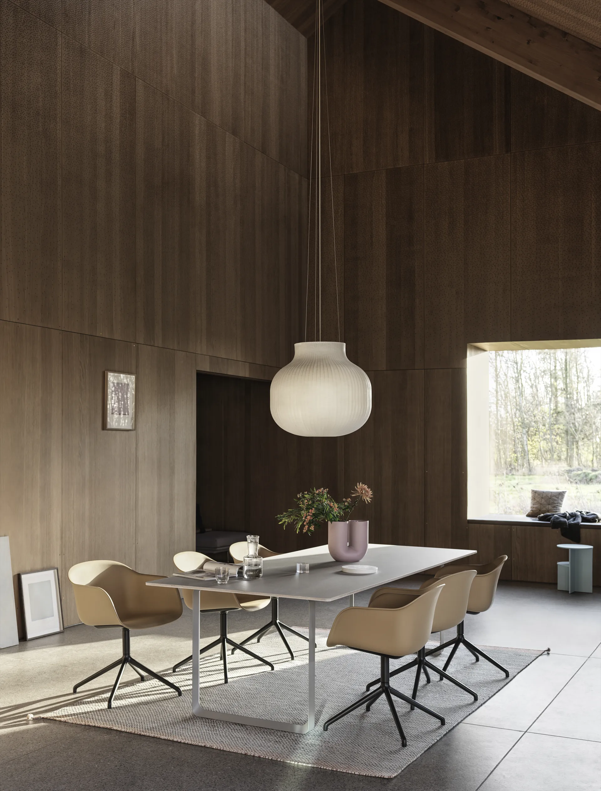 Ply μάλλινο χαλί 200x300 cm, Grey Muuto