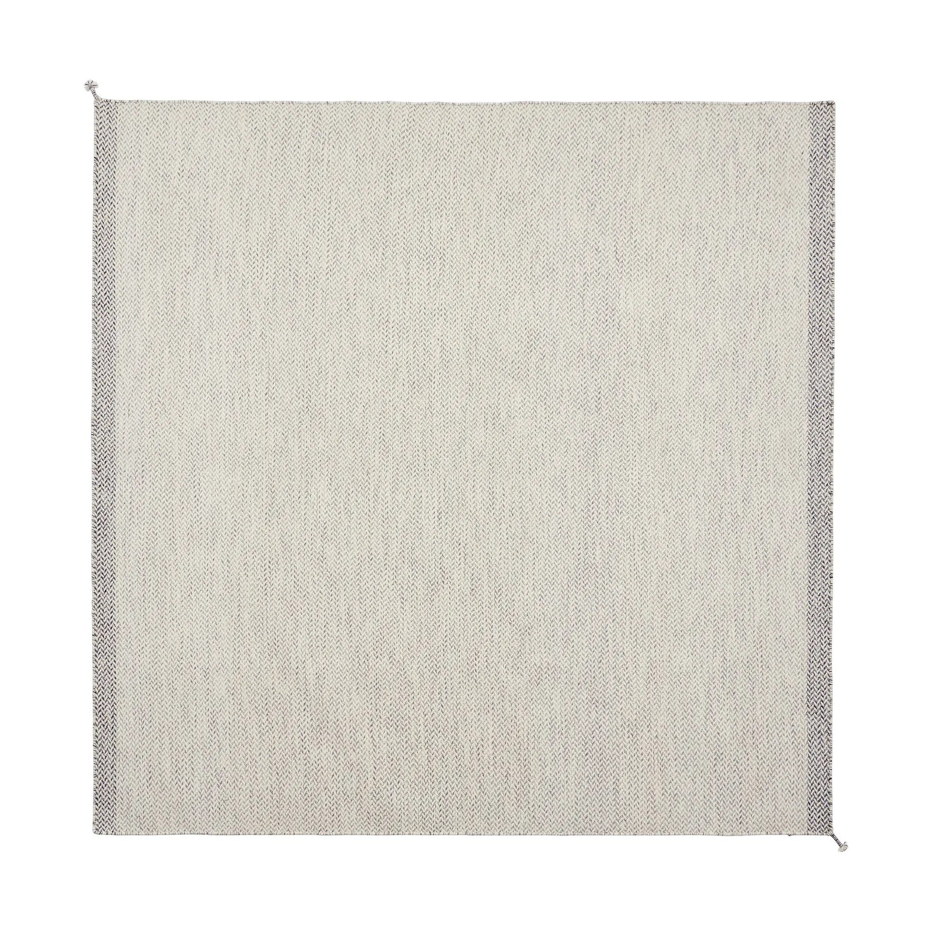 Ply μάλλινο χαλί 240x240 cm, Off-white Muuto