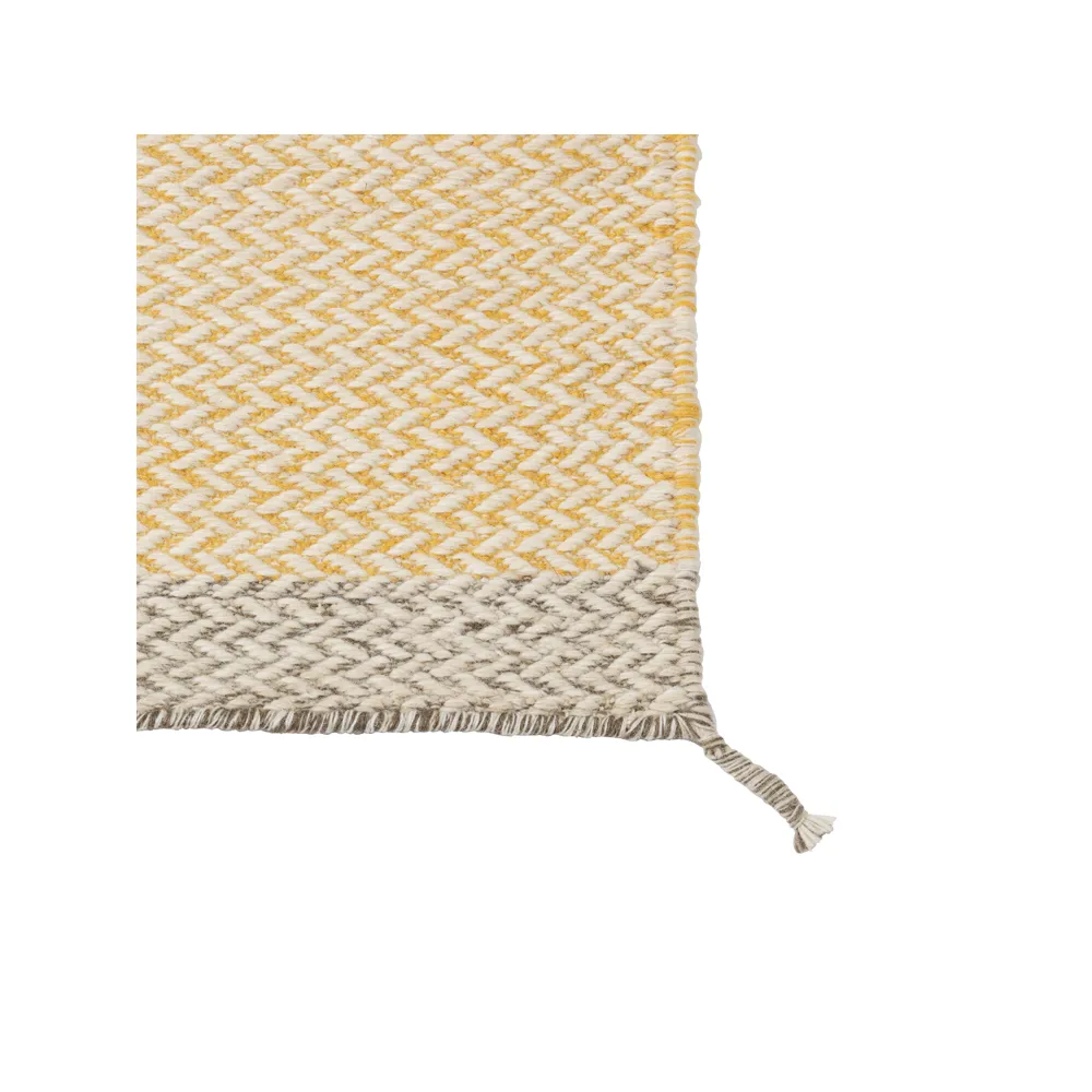 Ply μάλλινο χαλί 270x360 cm, Κίτρινο Muuto