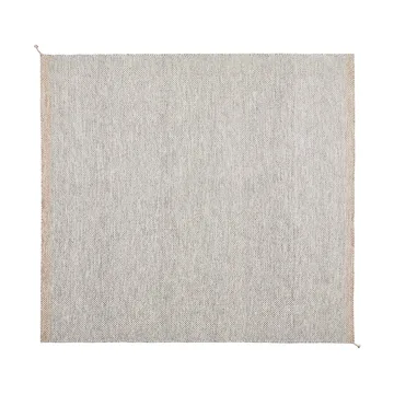 Ply μάλλινο χαλί 280x280 cm - Black-white - Muuto