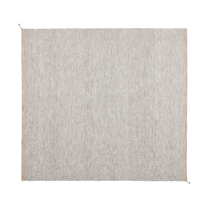 Ply μάλλινο χαλί 280x280 cm - Black-white - Muuto