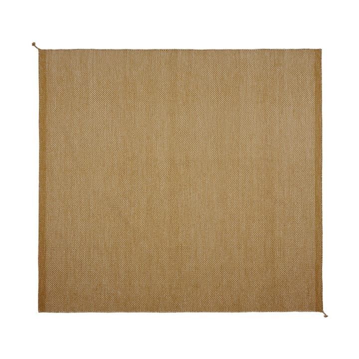 Ply μάλλινο χαλί 280x280 cm - Burnt orange - Muuto
