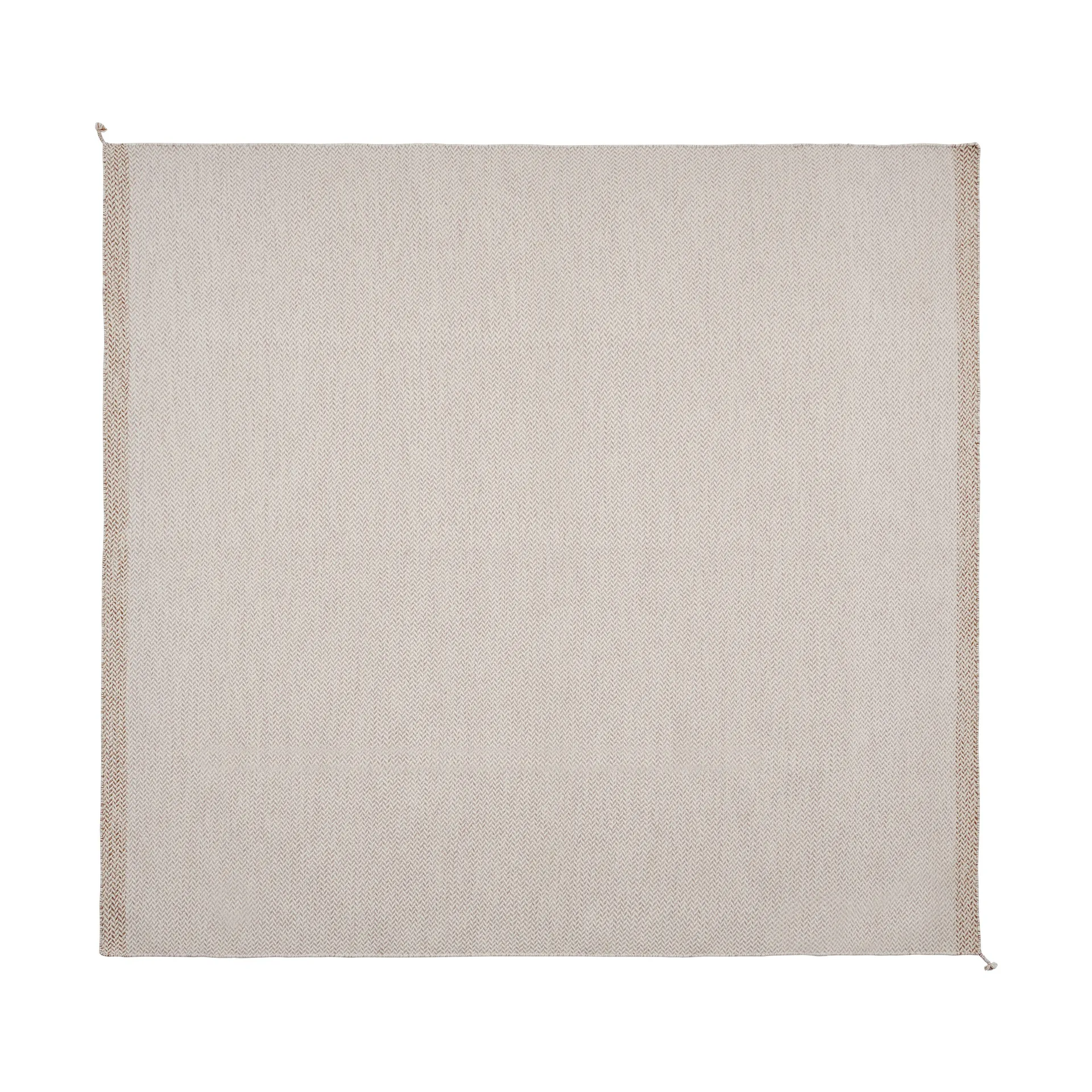 Ply μάλλινο χαλί 280x280 cm, Light rose Muuto