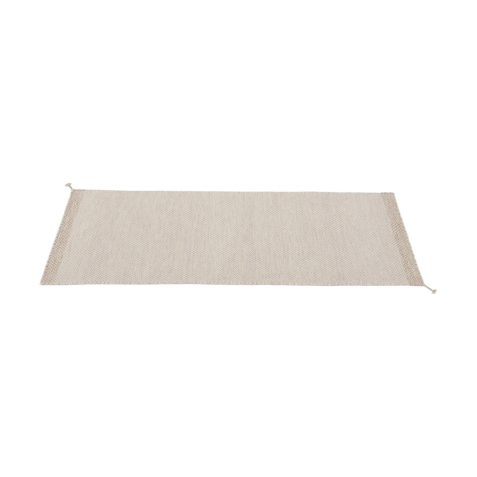 Ply μάλλινο χαλί 80x200 cm, Light Rose Muuto