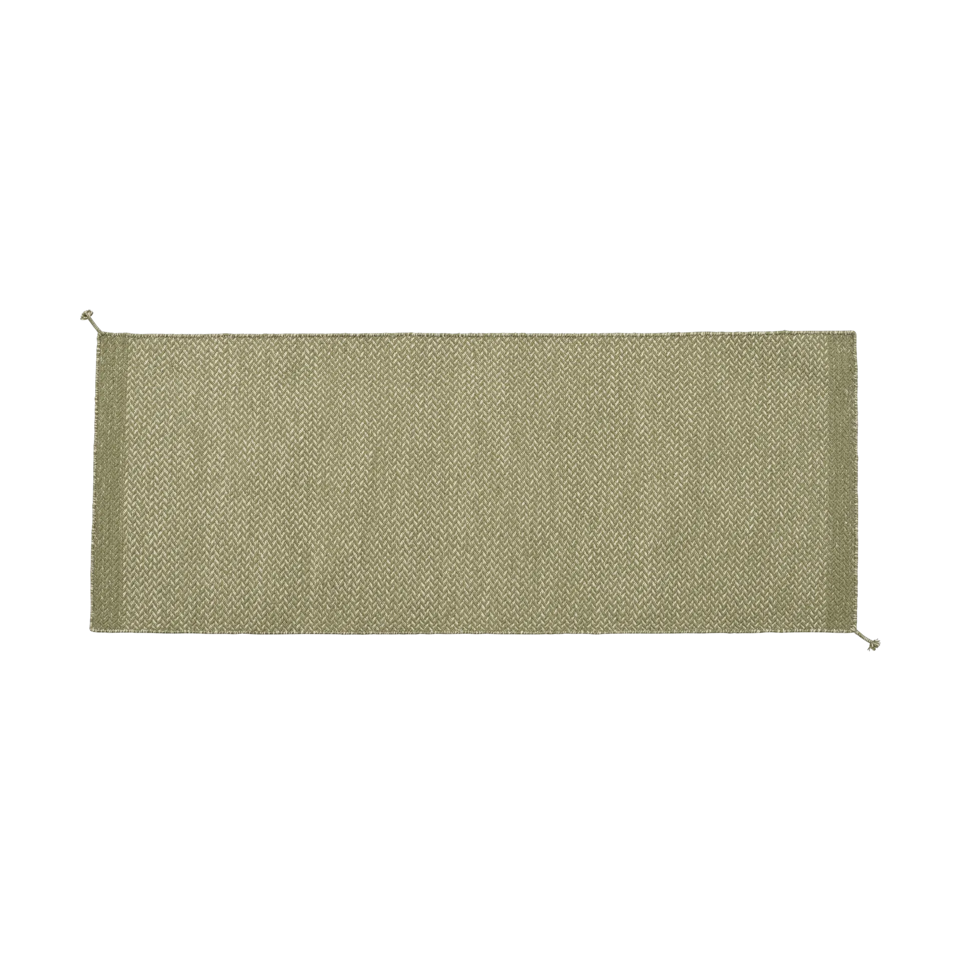 Ply χαλί 80x200 cm, Moss green Muuto