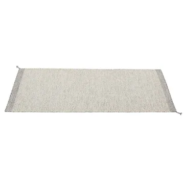 Ply μάλλινο χαλί 80x200 cm - Υπόλευκο - Muuto