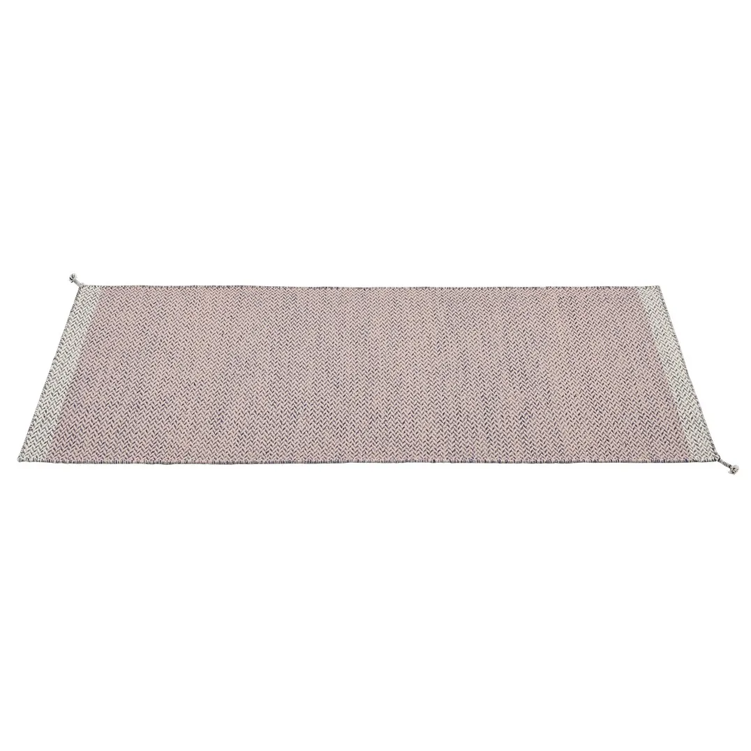 Ply μάλλινο χαλί 80x200 cm, ροζ Muuto