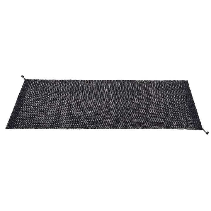 Ply μάλλινο χαλί 80x200 cm - Μπλε τα μεσάνυχτα - Muuto