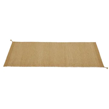 Ply μάλλινο χαλί 80x200 cm - Καμένο πορτοκαλί - Muuto
