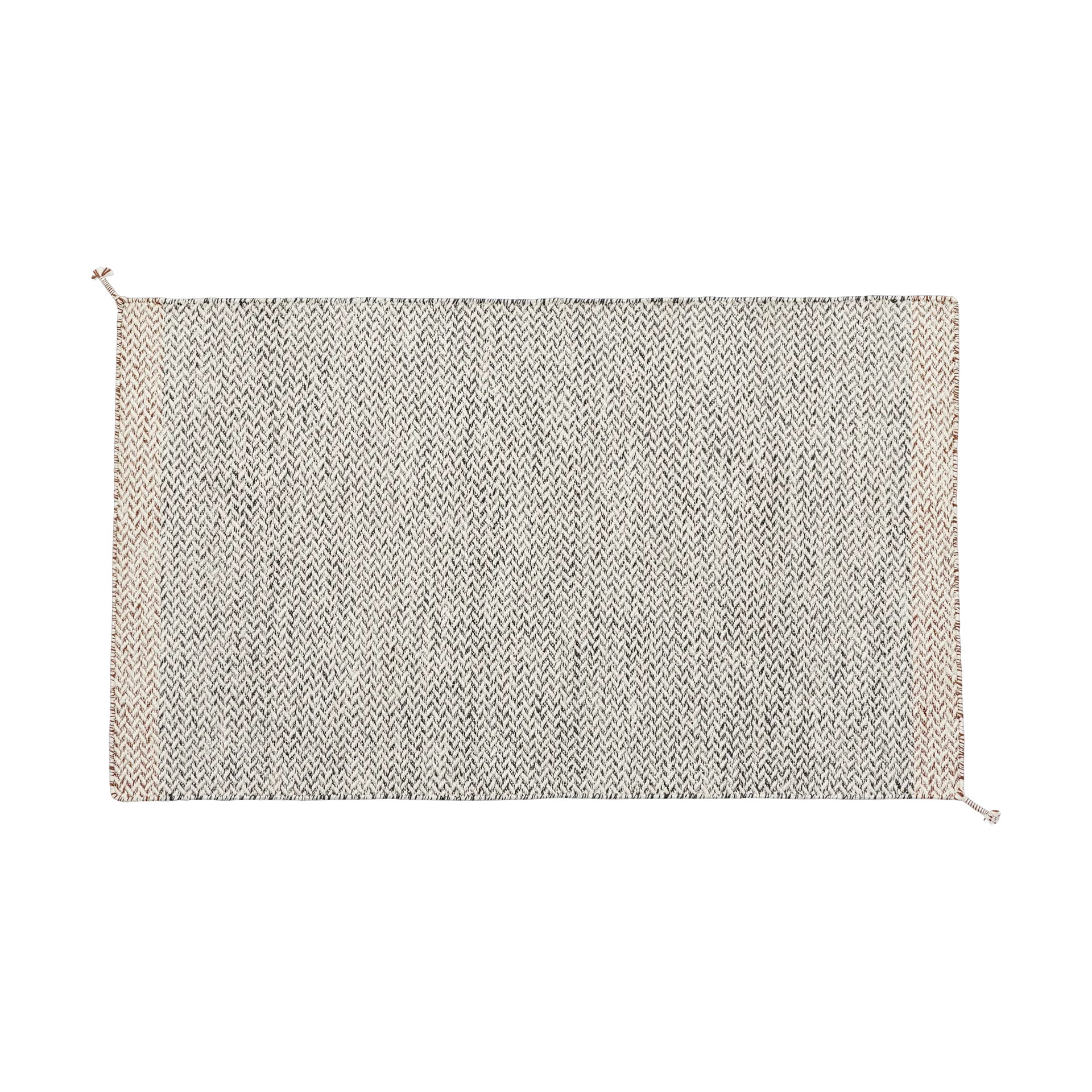 Ply χαλί 85x140 cm, Black-white Muuto