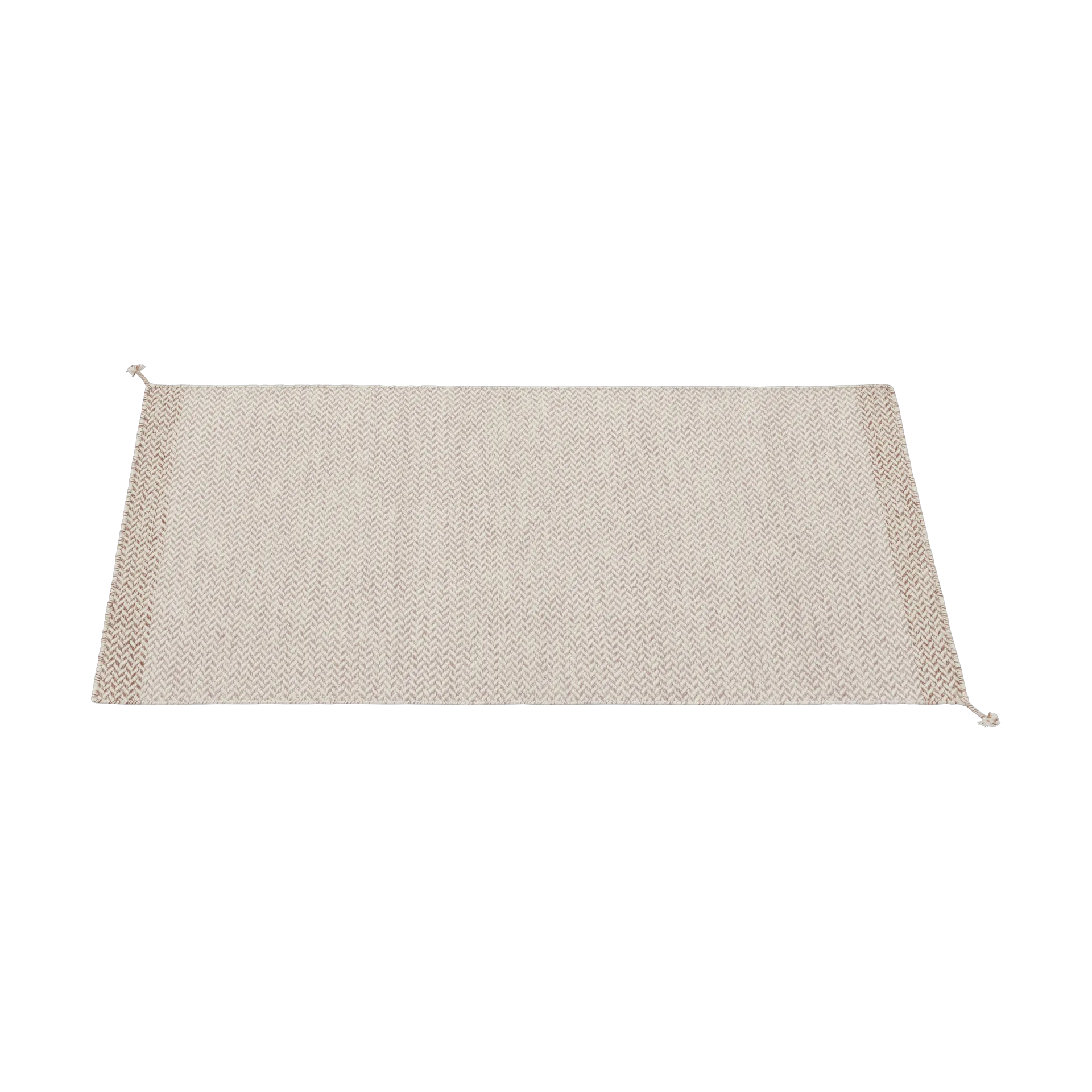 Ply μάλλινο χαλί 85x140 cm, Light Rose Muuto