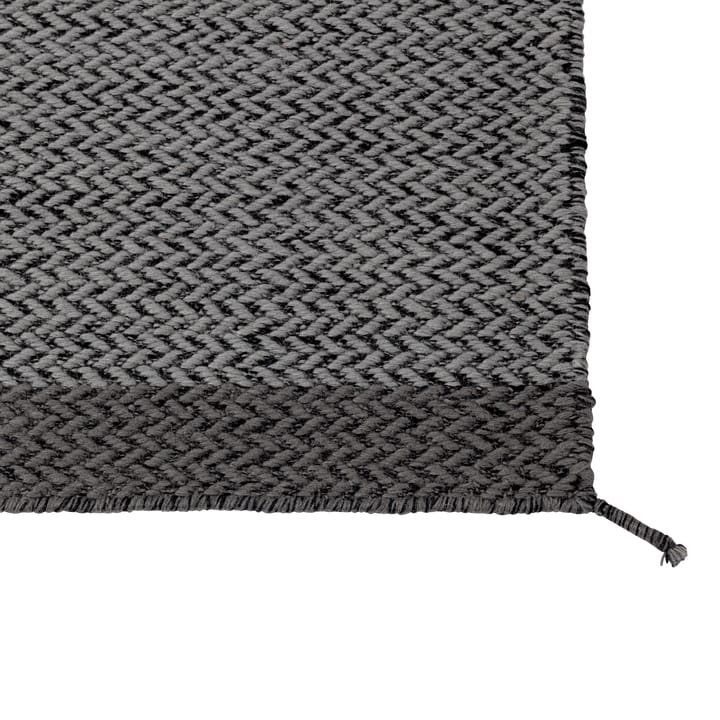 Ply μάλλινο χαλί 85x140 cm, σκούρο γκρι Muuto