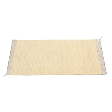 Ply μάλλινο χαλί 85x140 cm - κίτρινο - Muuto