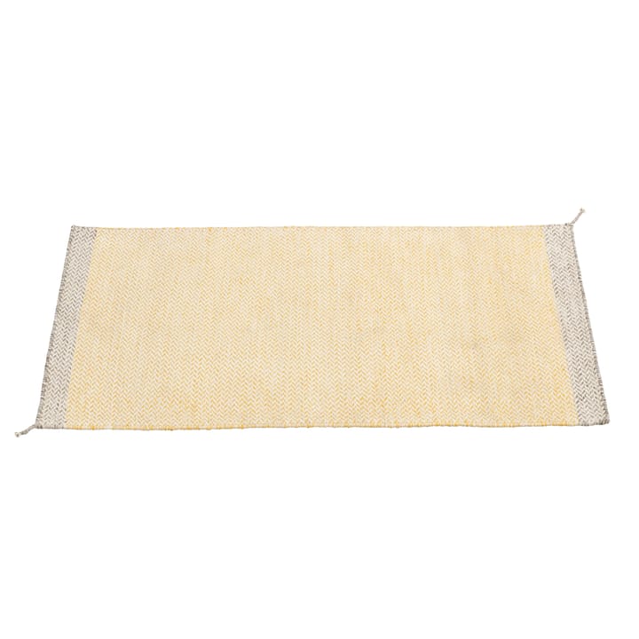 Ply μάλλινο χαλί 85x140 cm - κίτρινο - Muuto