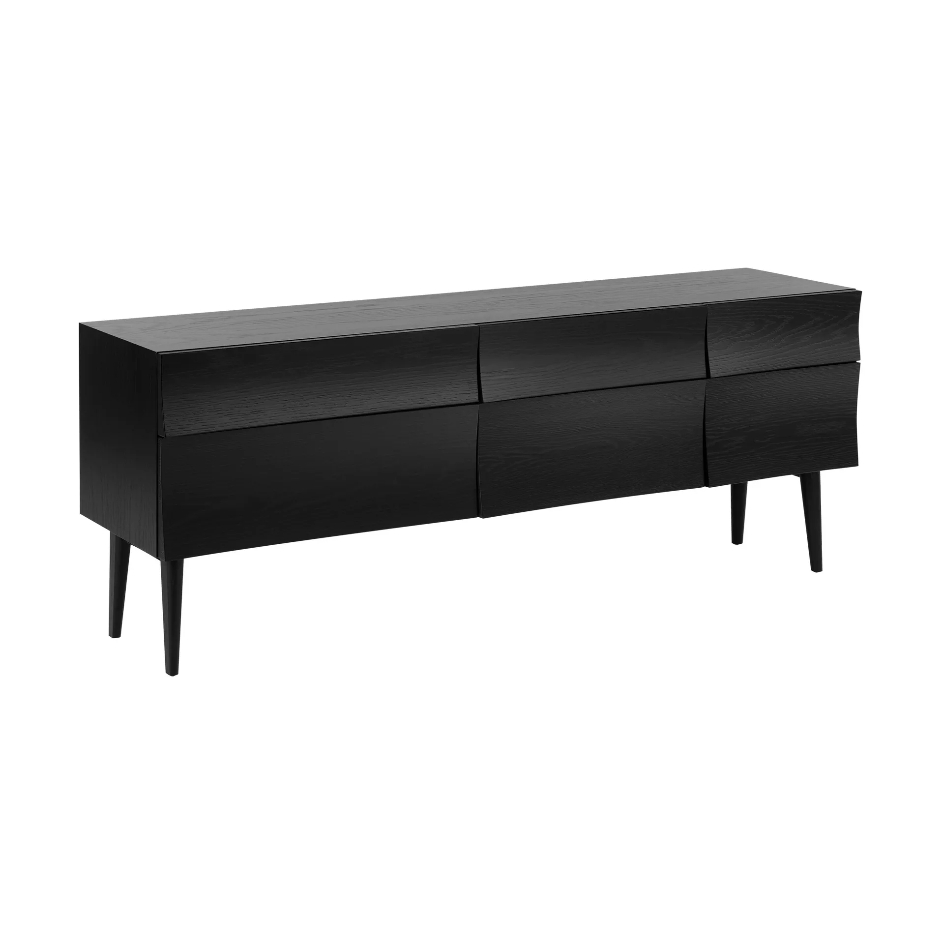 Reflect μεγάλο μπουφέ/πλάι τραπέζι, Black Muuto