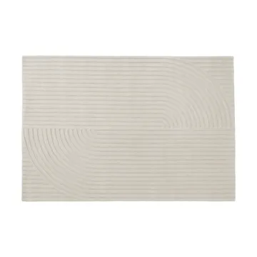 Relevo Rug Quattro μάλλινο χαλί - Off white, 170x240 cm - Muuto