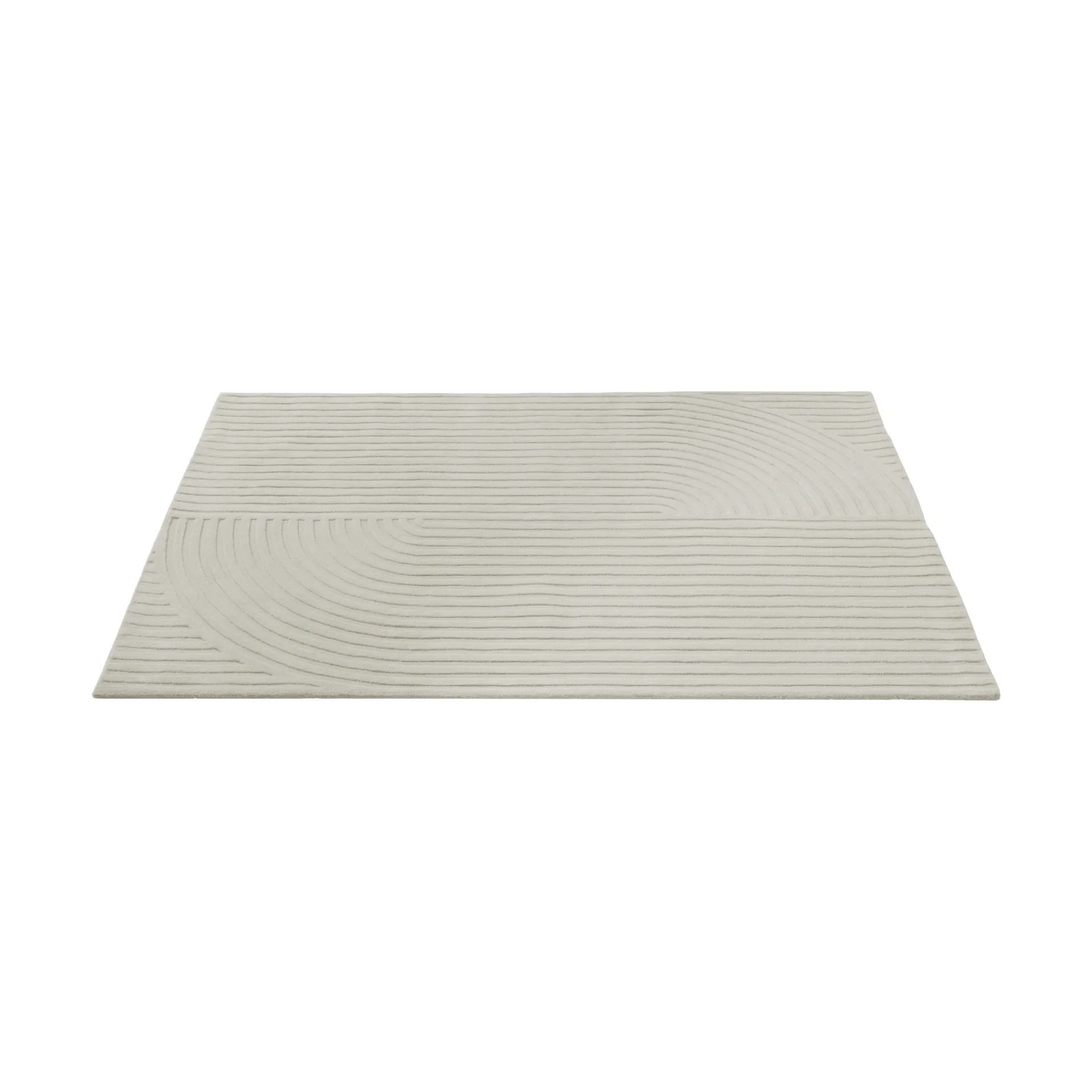 Relevo Rug Quattro μάλλινο χαλί, Off white, 170x240 cm Muuto