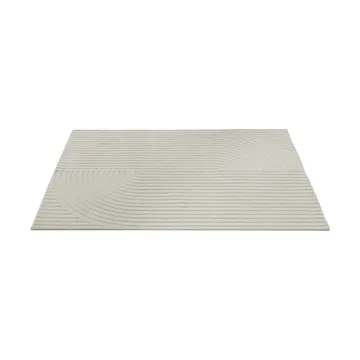 Relevo Rug Quattro μάλλινο χαλί - Off white, 170x240 cm - Muuto