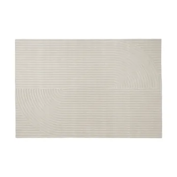 Relevo Rug Quattro μάλλινο χαλί - Off white, 200x300 cm - Muuto
