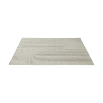 Relevo Rug Quattro μάλλινο χαλί - Off white, 200x300 cm - Muuto