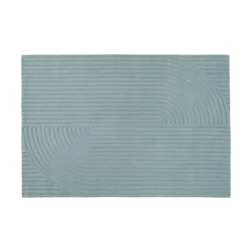 Relevo Rug Quattro μάλλινο χαλί - Sage green, 170x240 cm - Muuto