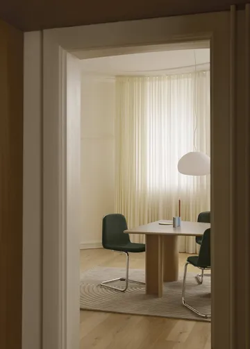 Relevo Rug Quattro μάλλινο χαλί - Sage green, 200x300 cm - Muuto