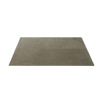 Relevo Rug Quattro μάλλινο χαλί - Taupe, 170x240 cm - Muuto