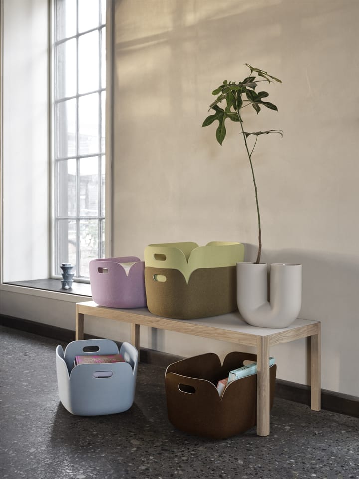 Restore καλάθι αποθήκευσης, Dusty lilac Muuto