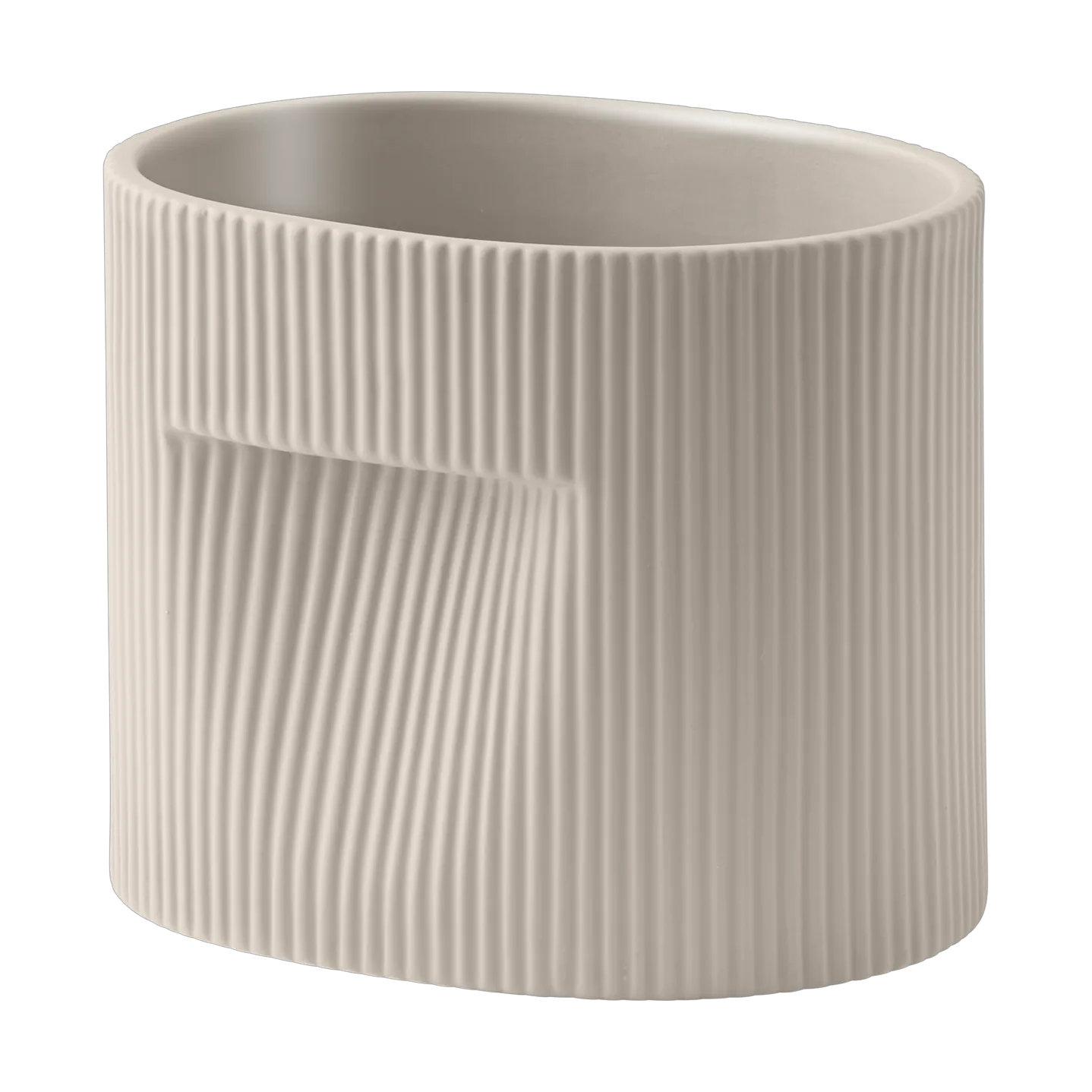 Ridge γλάστρα 15 cm, Beige Muuto