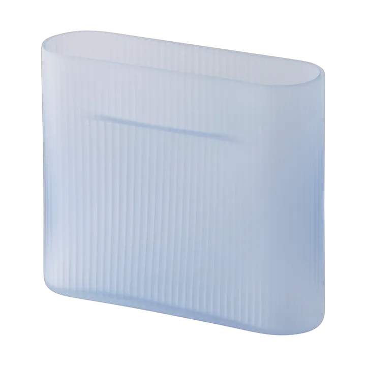 Ridge βάζο από ματ γυαλί 16,5 εκ. - Light blue - Muuto