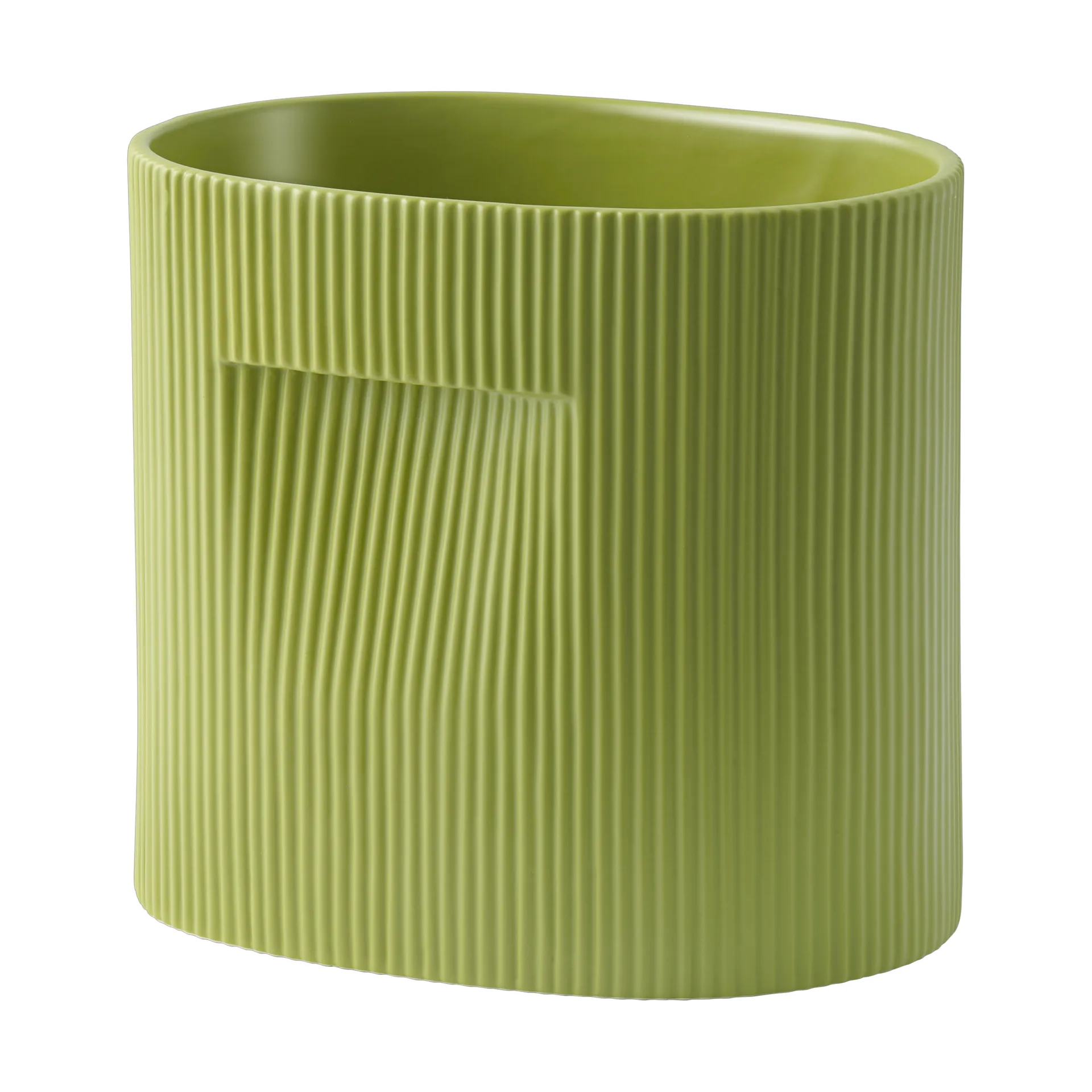 Ridge γλάστρα 24 cm, Moss green Muuto
