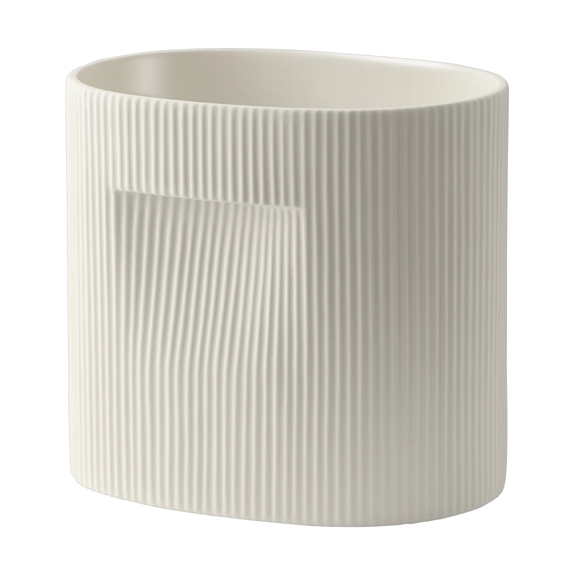 Ridge γλάστρα 24 cm, Off-white Muuto