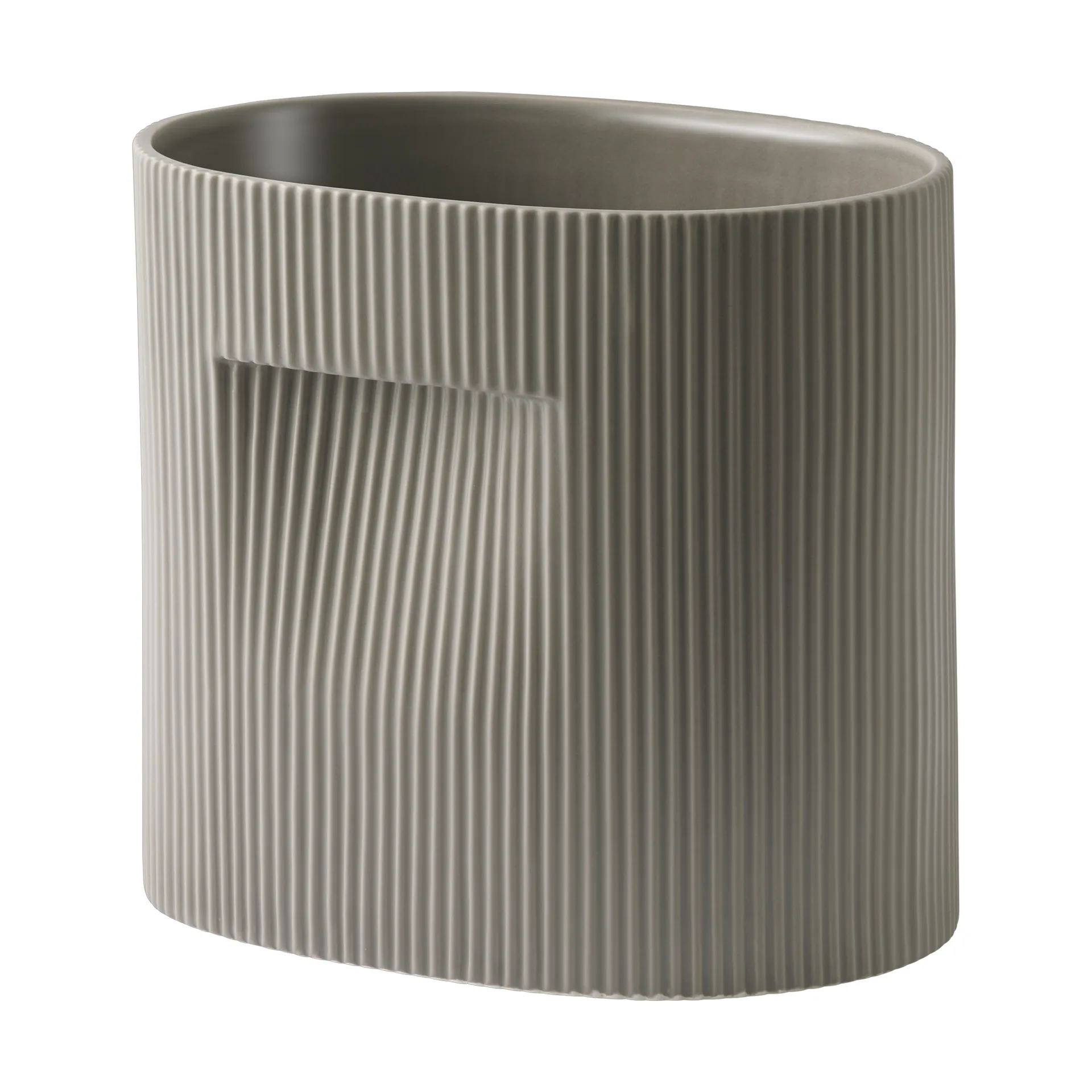 Ridge γλάστρα 24 cm, Taupe Muuto
