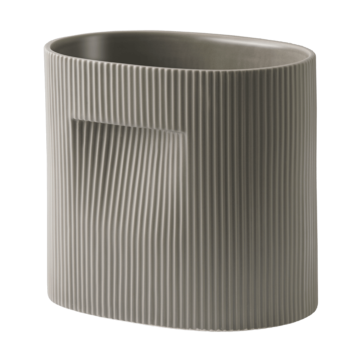 Ridge γλάστρα 24 cm, Taupe Muuto
