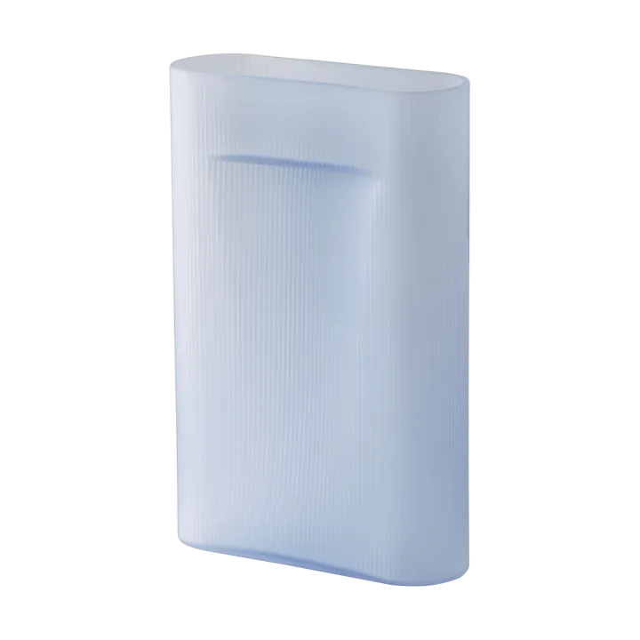 Ridge βάζο από ματ γυαλί 48,5 εκ. - Light blue - Muuto