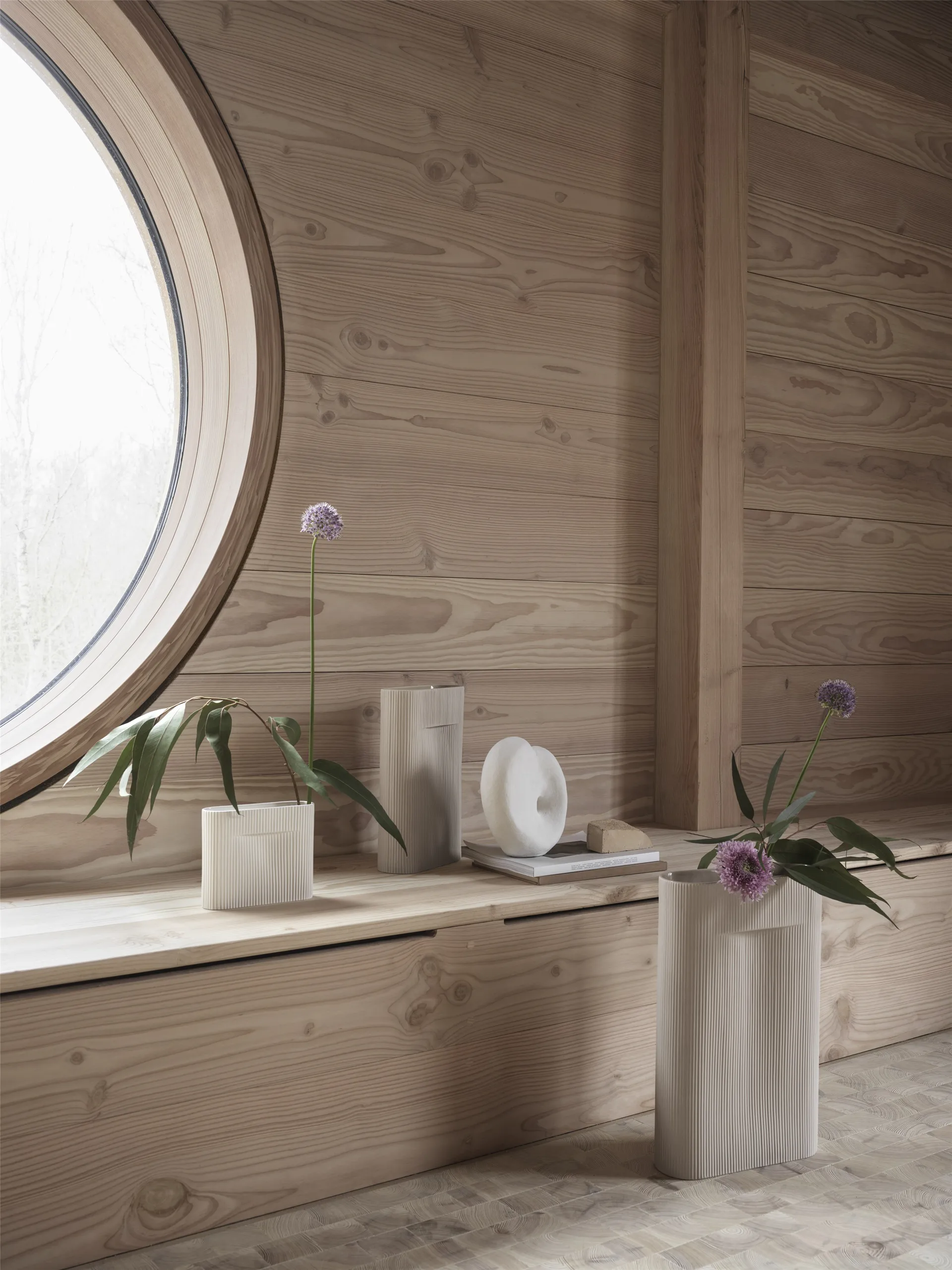 Ridley βάζο 16.5 cm, Υπόλευκο Muuto