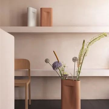 Ridley βάζο 35 cm - Τερακότα - Muuto