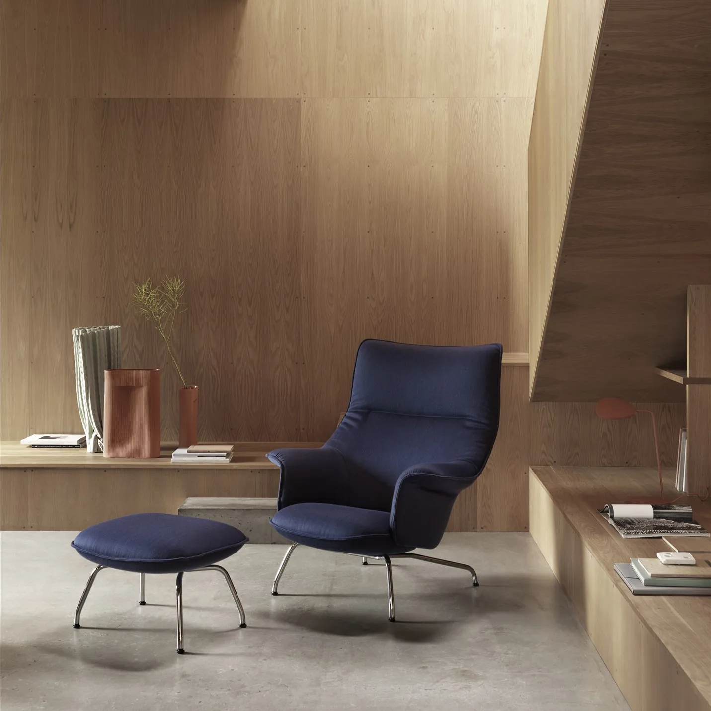 Ridley βάζο 48.5 cm, Τερακότα Muuto