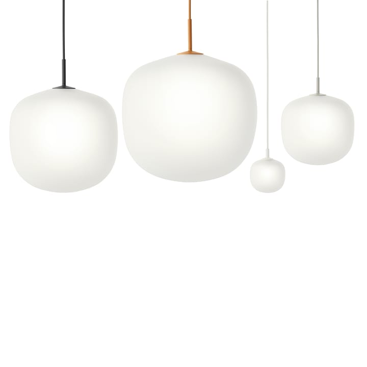 Rime κρεμαστό φωτιστικό Ø 45 cm, πορτοκαλί Muuto