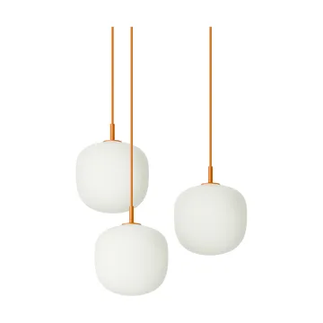 Rime Pendant Cluster 3 κρεμαστό φωτιστικό - Orange, Ø18 εκ. - Muuto