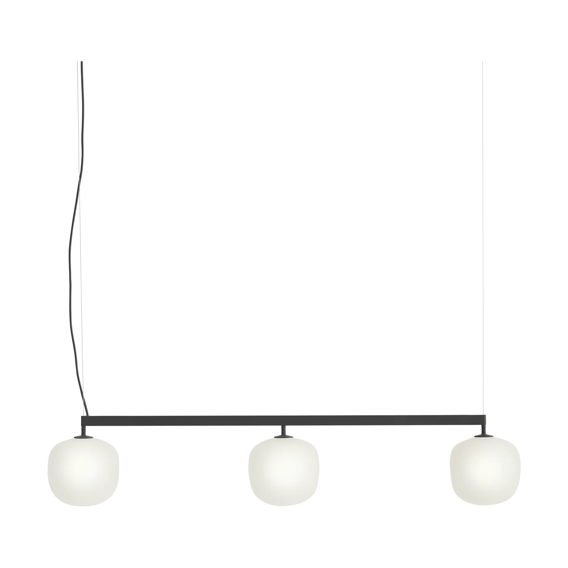 Rime Rail Lamp κρεμαστό φωτιστικό, Black Muuto