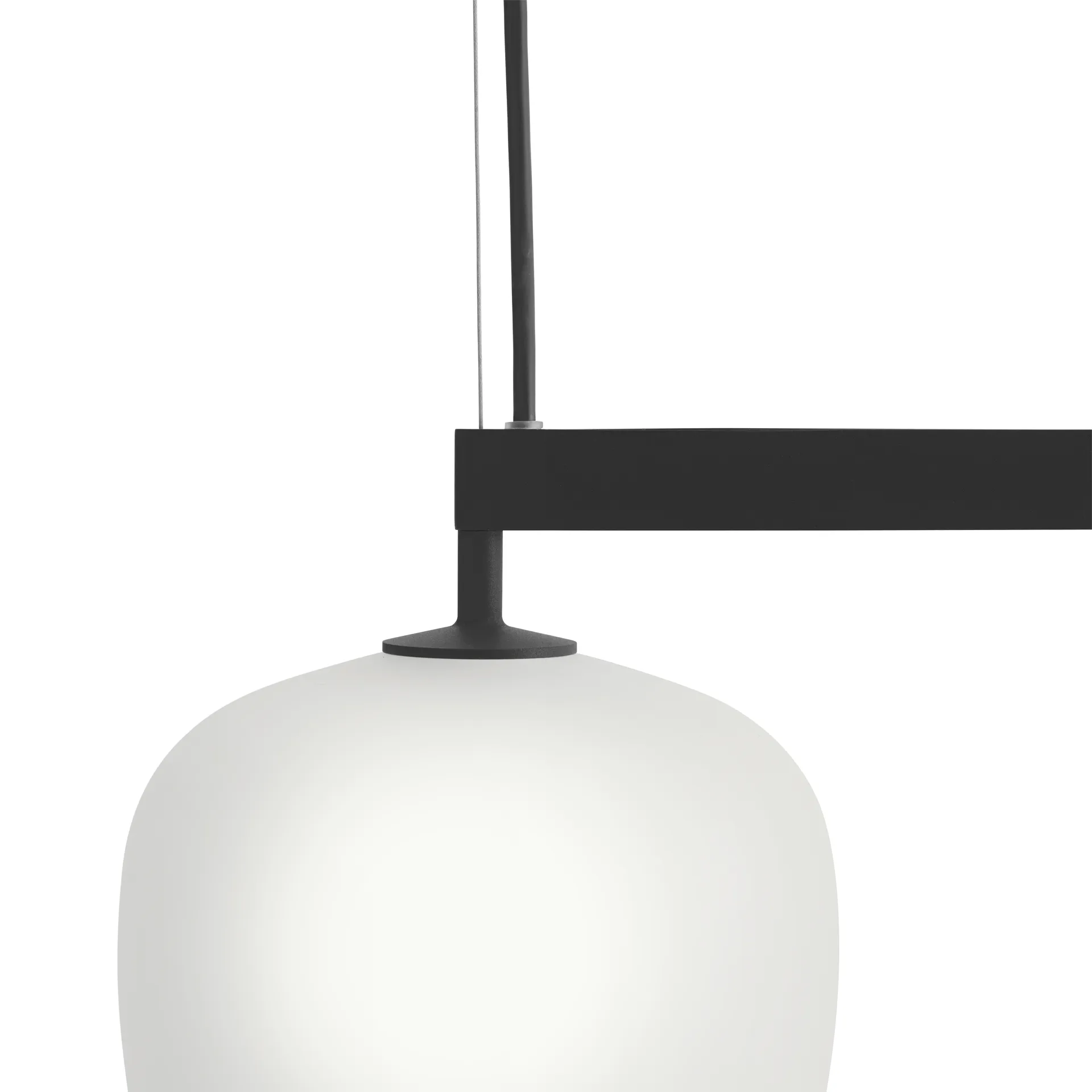Rime Rail Lamp κρεμαστό φωτιστικό, Black Muuto