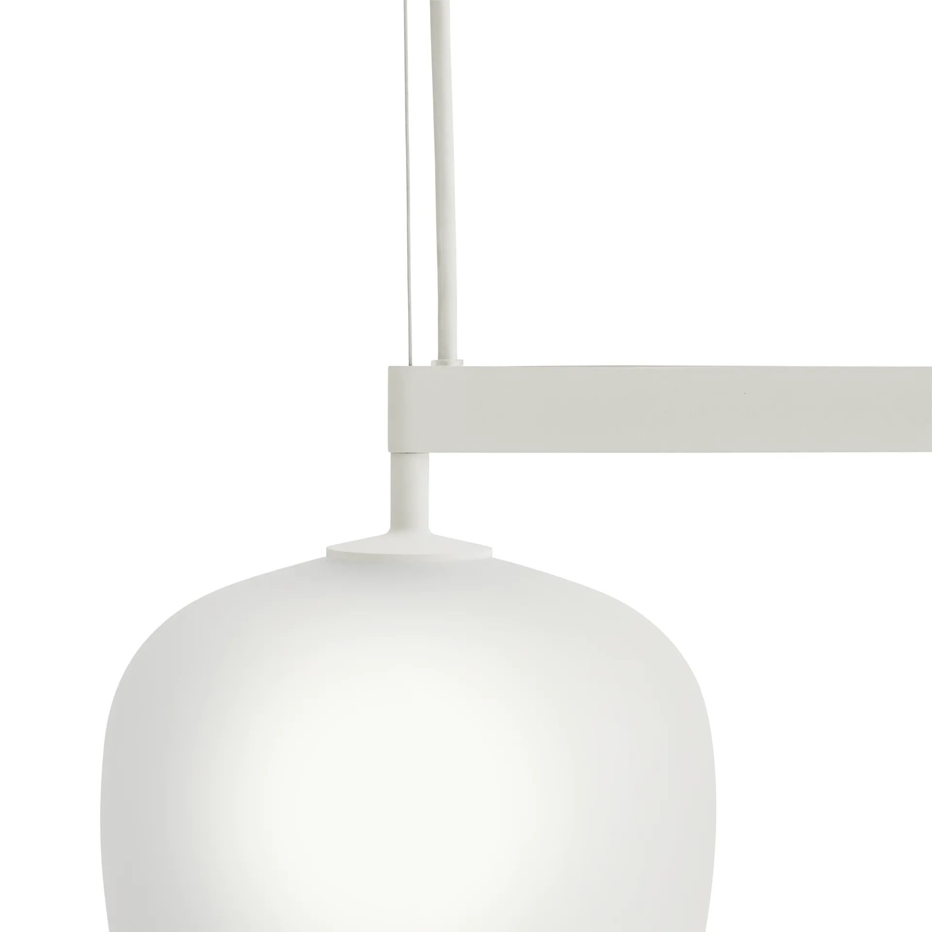 Rime Rail Lamp κρεμαστό φωτιστικό, White Muuto