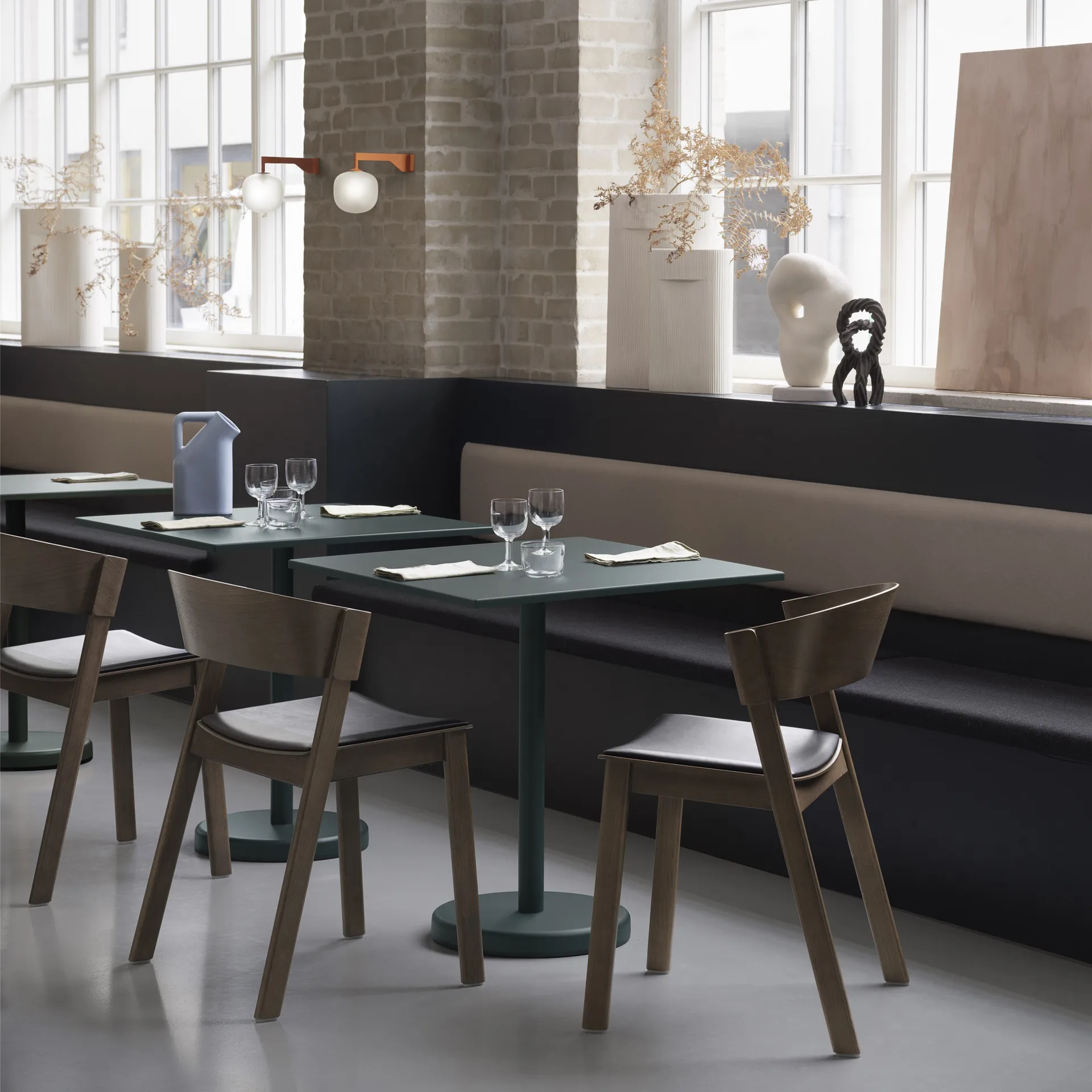 Rime φωτιστικό τοίχου, Πορτοκαλί Muuto