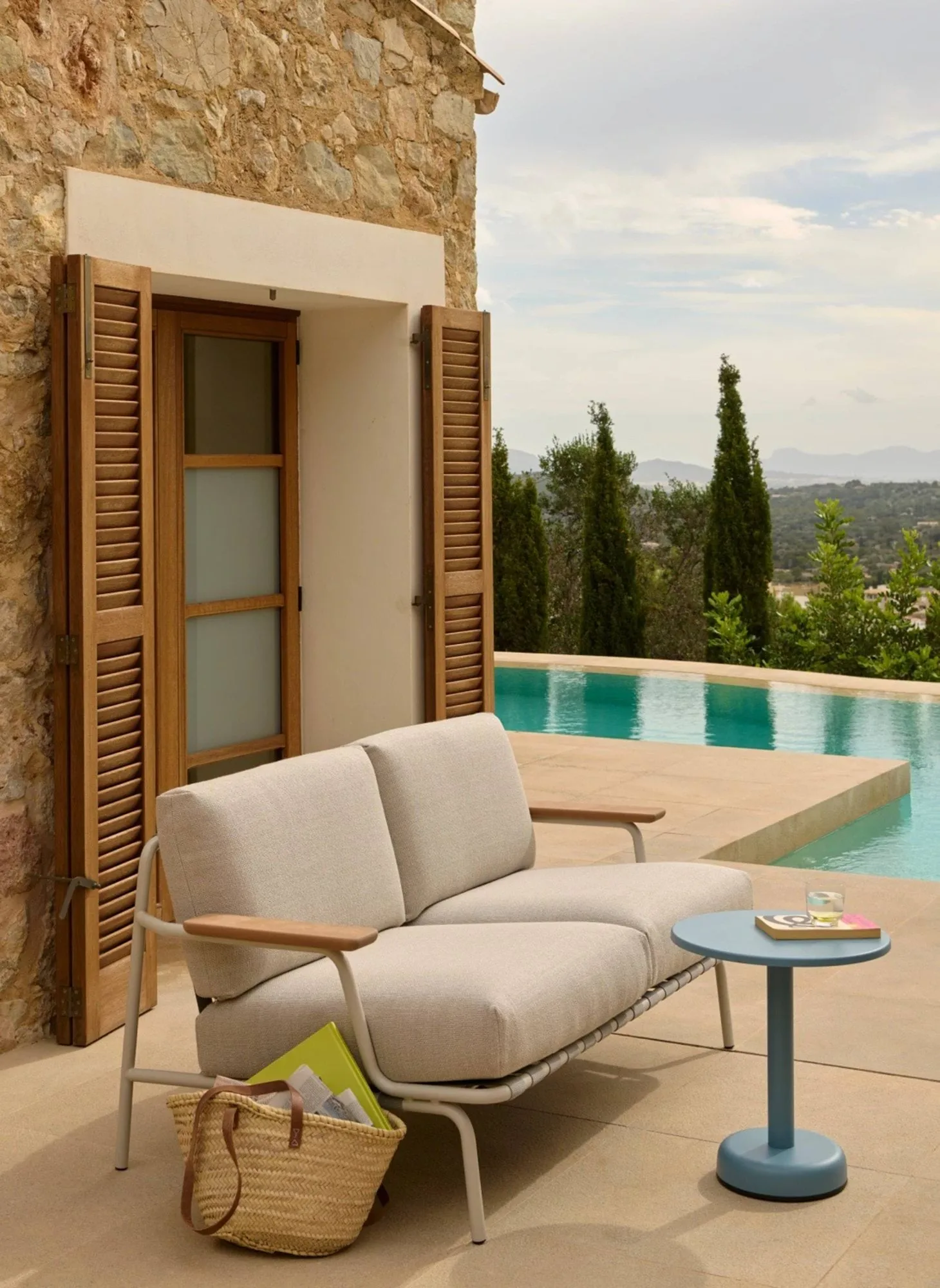 Settle καναπές 2 θέσεων, Laze 1 Grey Muuto