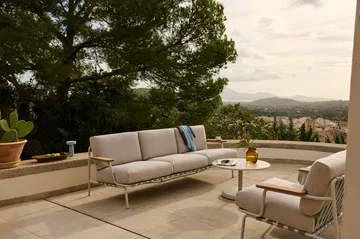 Settle καναπές 3 θέσεων - Laze 1 Grey - Muuto